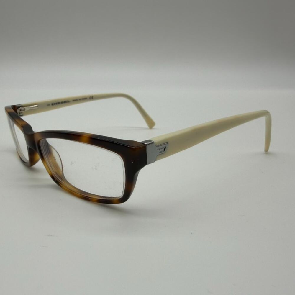 Diesel Eyeglasses 53-15-135 DV 0171 0Q8C Tortoise and Cream Frames Only